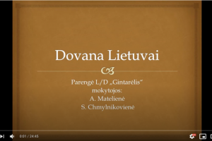 Dovana Lietuvai