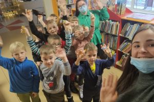 Bibliotekoje buvau! Spėk, ką ten pamačiau?