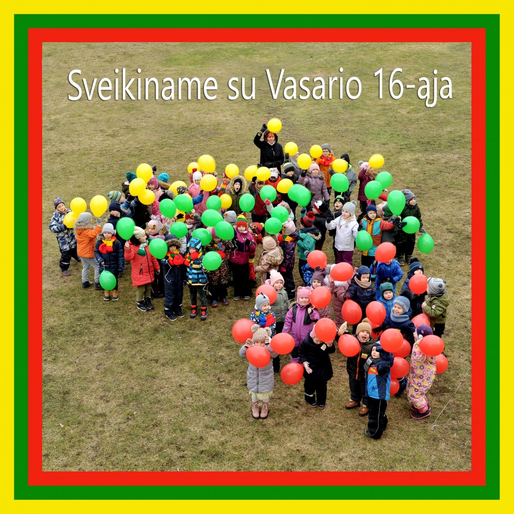 Su gimtadieniu, LIETUVA!