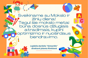 Su rugsėjo 1-ąją – mokslo ir žinių diena!