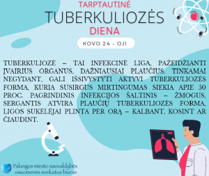 Kovo 24-oji – tarptautinė tuberkuliozės diena