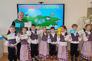 Ikimokyklinio amžiaus vaikų STEAM edukacinių veiklų viktorina ,,Pažinkime Lietuvą!” Kretingos S. Daukanto progimnazijoje