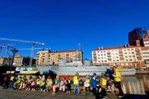 Grupių „Žiogeliai“ ir „Smiltelės“ vaikai – Klaipėdoje