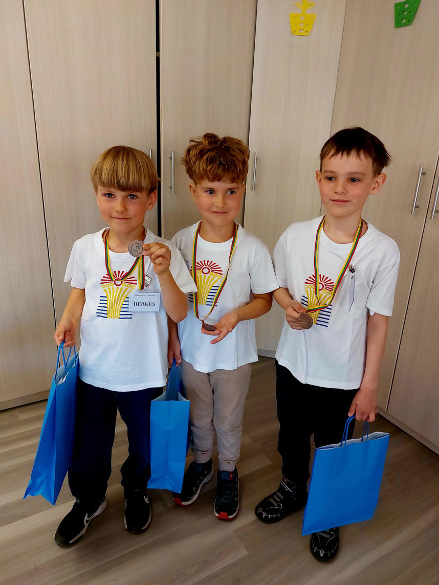 Klaipėdos regiono vaikų šaškių varžybos 2026