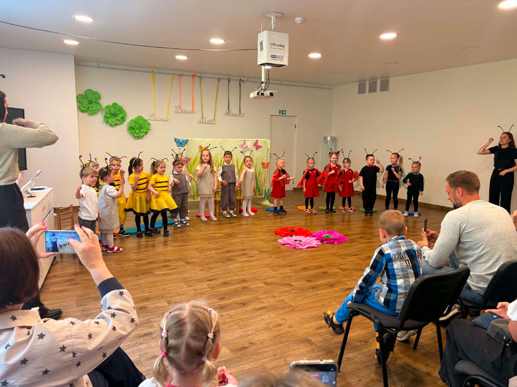 Šeimos šventė grupėje „Delfinukai“