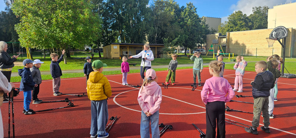 Sporto užsiėmimas „Šiaurietiškas ėjimas”